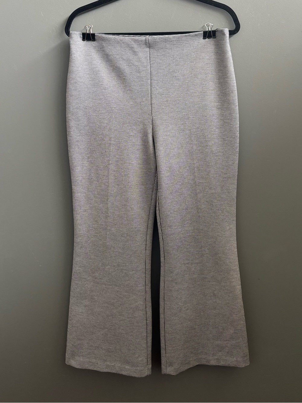 Theory Houndstooth Knit Kick pants